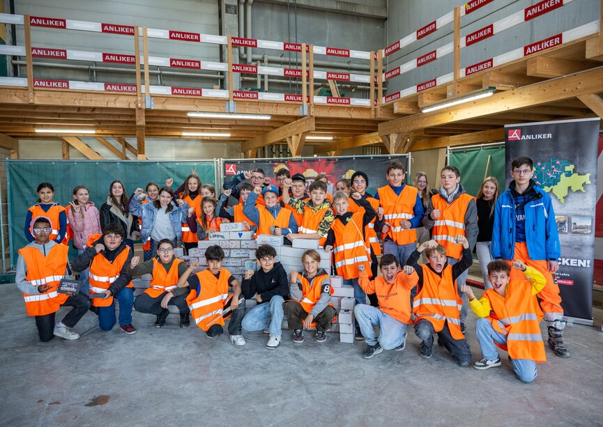 Nationaler Zukunftstag bei ANLIKER – Ein Blick in die Welt des Bauens