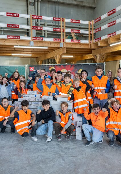 Nationaler Zukunftstag bei ANLIKER – Ein Blick in die Welt des Bauens